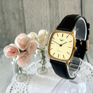 LONGINES - 【希少】LONGINES ロンジン 腕時計 メンズ スクエア LONGINES - 【希少】LONGINES ロンジン 腕時計 メンズ スクエア