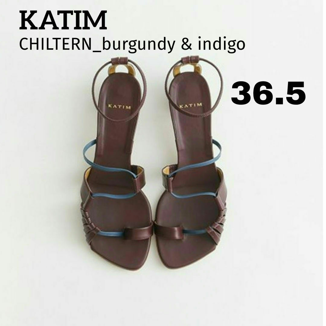 36.5(23.5相当)新品 KATIM カチム CHILTERN サンダル サンダル 36.5(23.5相当)新品 KATIM カチム CHILTERN サンダル サンダル