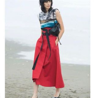 Ameri vintage ADELE FLARE INFLATE SKIRT Ameri vintage ADELE FLARE INFLATE SKIRT