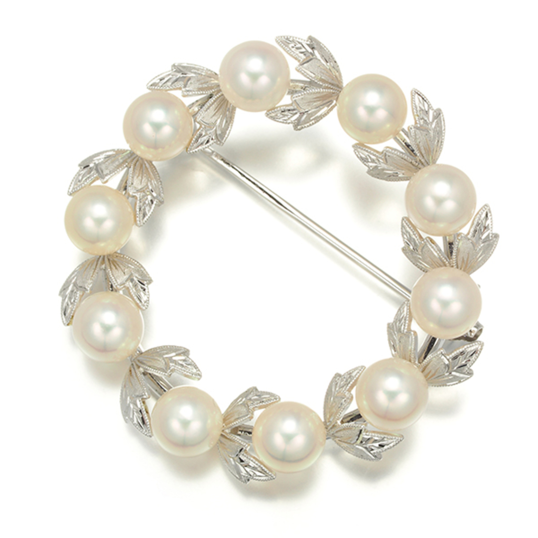MIKIMOTO - ミキモト ブローチ パール アコヤ真珠 5.7mm MIKIMOTO - ミキモト ブローチ パール アコヤ真珠 5.7mm