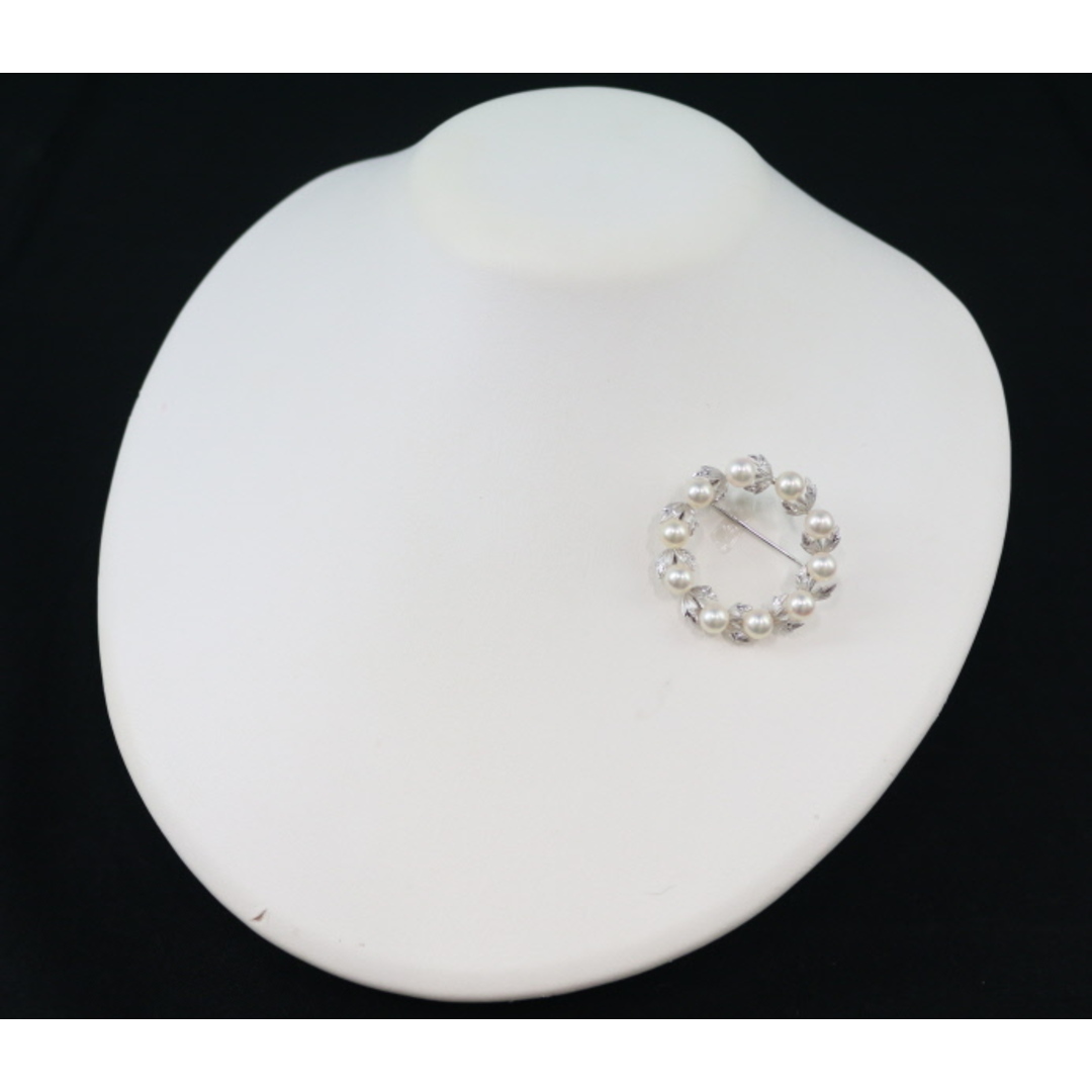 MIKIMOTO - ミキモト ブローチ パール アコヤ真珠 5.7mm MIKIMOTO - ミキモト ブローチ パール アコヤ真珠 5.7mm