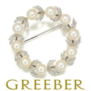 MIKIMOTO - ミキモト ブローチ パール アコヤ真珠 5.7mm MIKIMOTO - ミキモト ブローチ パール アコヤ真珠 5.7mm