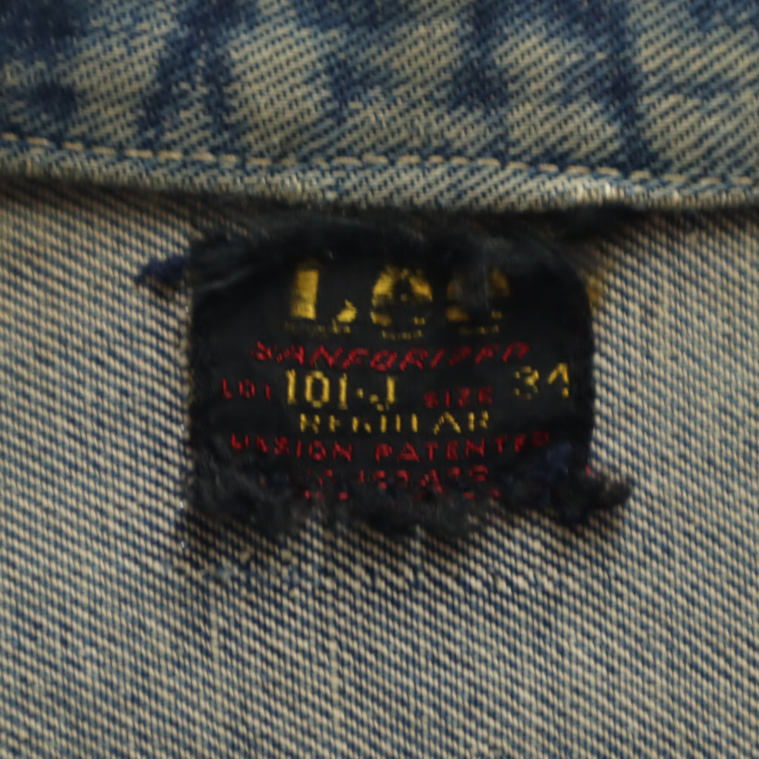 Lee - リー 50s ヴィンテージ 101J 赤タグ後期 デニムジャケット Lee - リー 50s ヴィンテージ 101J 赤タグ後期 デニムジャケット