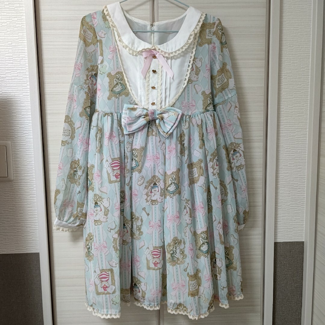 angelic pretty ディズニーコラボ アリスワンピース angelic pretty ディズニーコラボ アリスワンピース