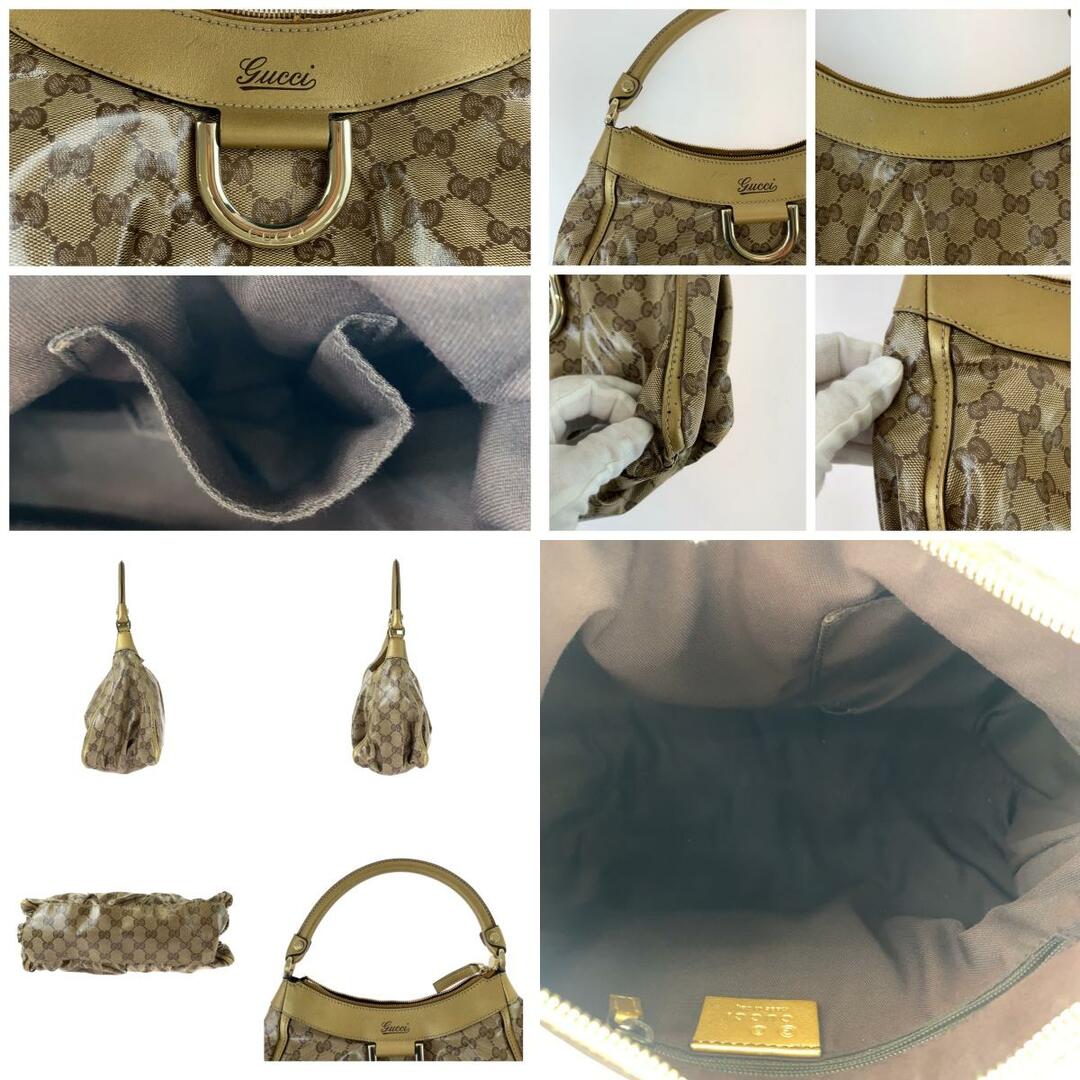 GUCCI グッチ アビー GGクリスタル ベージュ ゴールド金具 GGキャンバス /レザー 265692 ショルダーバッグ ハンドバッグ レディース 407731 【中古】 ショルダーバッグ GUCCI グッチ アビー GGクリスタル ベージュ ゴールド金具 GGキャンバス /レザー 265692 ショルダーバッグ ハンドバッグ レディース 407731 【中古】 ショルダーバッグ