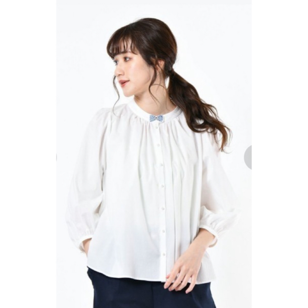 franche lippee - フランシュリッペ バーテンダーブラウスの通販 franche lippee - フランシュリッペ バーテンダーブラウスの通販
