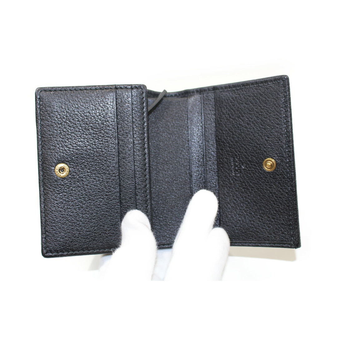 GUCCI - 【箱あり】Gucci グッチ GGマーモント 二つ折り財布 GUCCI - 【箱あり】Gucci グッチ GGマーモント 二つ折り財布