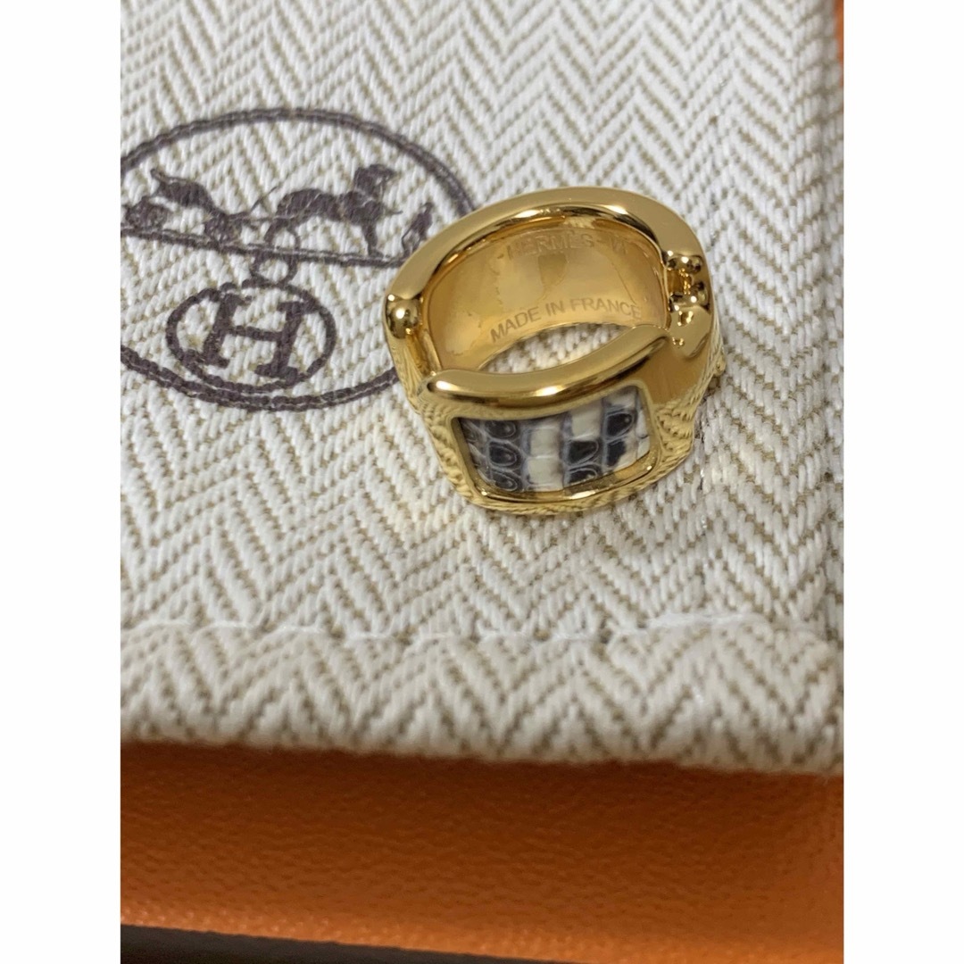 HERMES - エルメス オランプPM イヤーカフ リザード オンブレ HERMES - エルメス オランプPM イヤーカフ リザード オンブレ