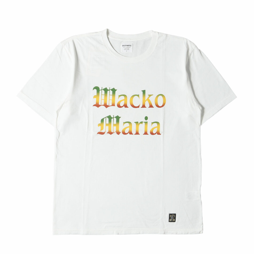 新品 WACKO MARIA ワコマリア Tシャツ サイズ:L 22SS ラスタ 新品 WACKO MARIA ワコマリア Tシャツ サイズ:L 22SS ラスタ