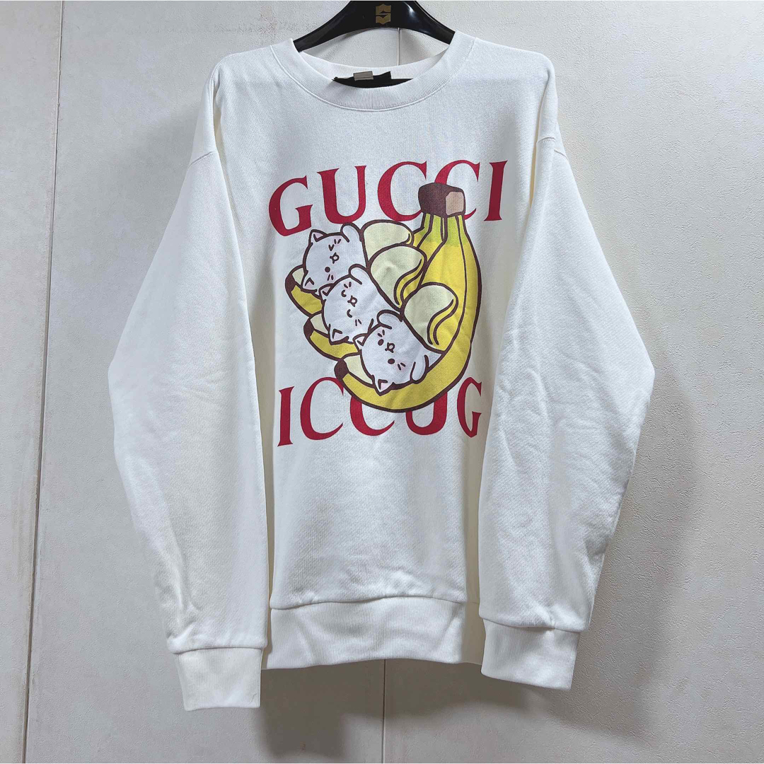 新品未使用正規品GUCCI グッチ×ばなにゃコラボ限定スウェット 新品未使用正規品GUCCI グッチ×ばなにゃコラボ限定スウェット