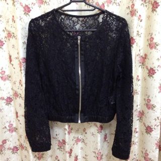 エゴイスト(EGOIST)のEGOIST レースブルゾン(ブルゾン)