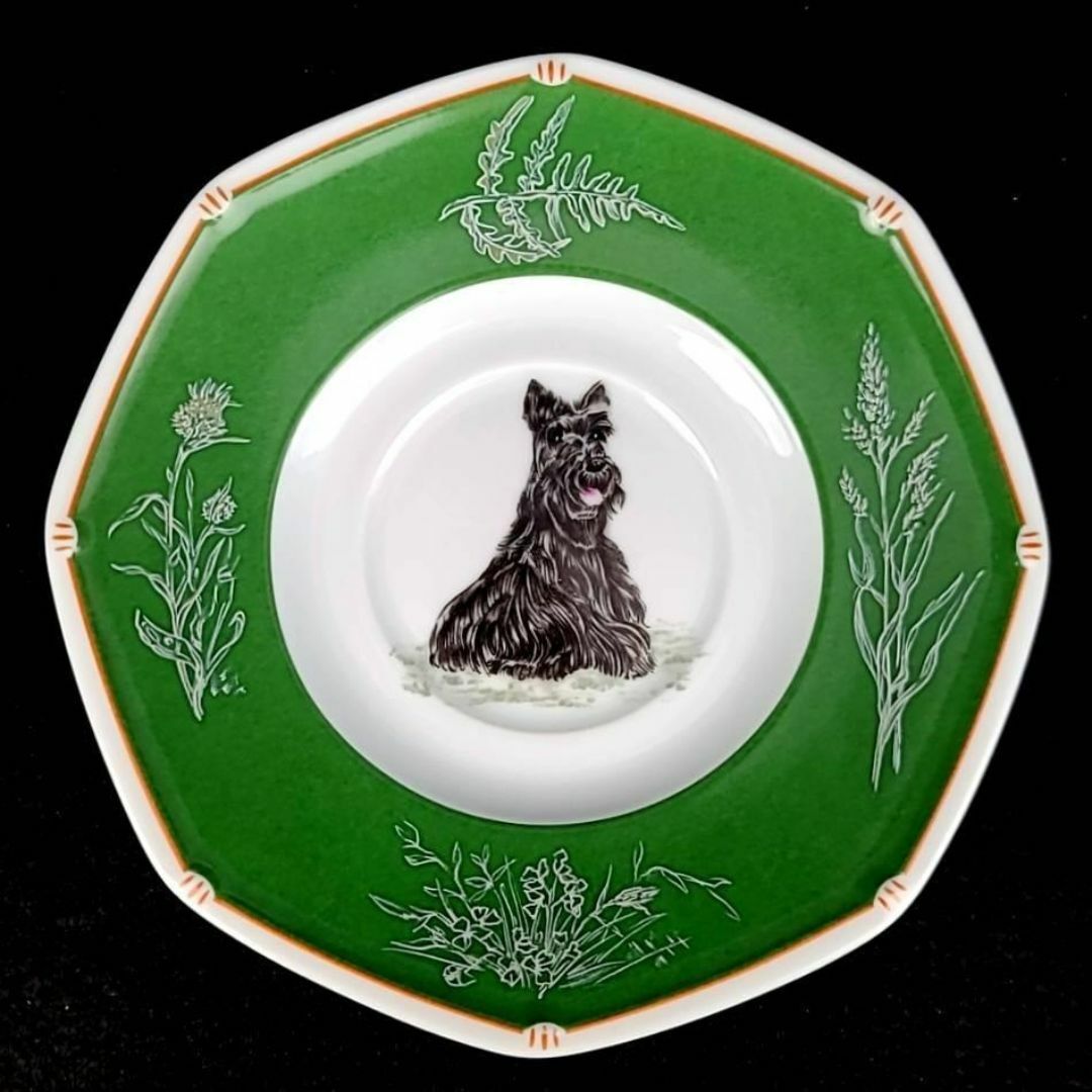 美品/ エルメス ドッグ 犬 カップ&ソーサー 1客 スコティッシュ 美品/ エルメス ドッグ 犬 カップ&ソーサー 1客 スコティッシュ