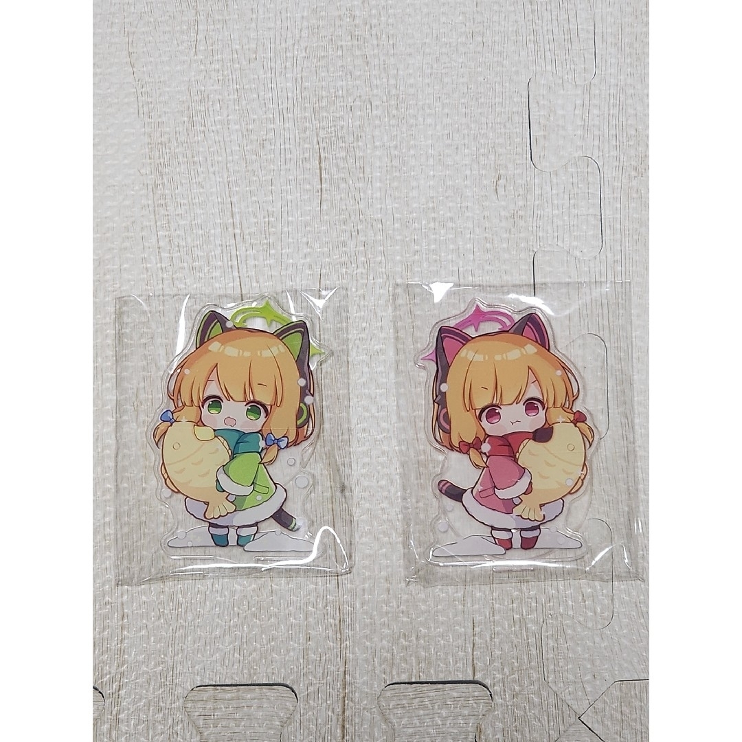 【2点まとめ/韓国コミケ】ブルーアーカイブ SDモモイ&ミドリ アクリルスタンド エンタメ/ホビーのおもちゃ/ぬいぐるみ(キャラクターグッズ)の商品写真