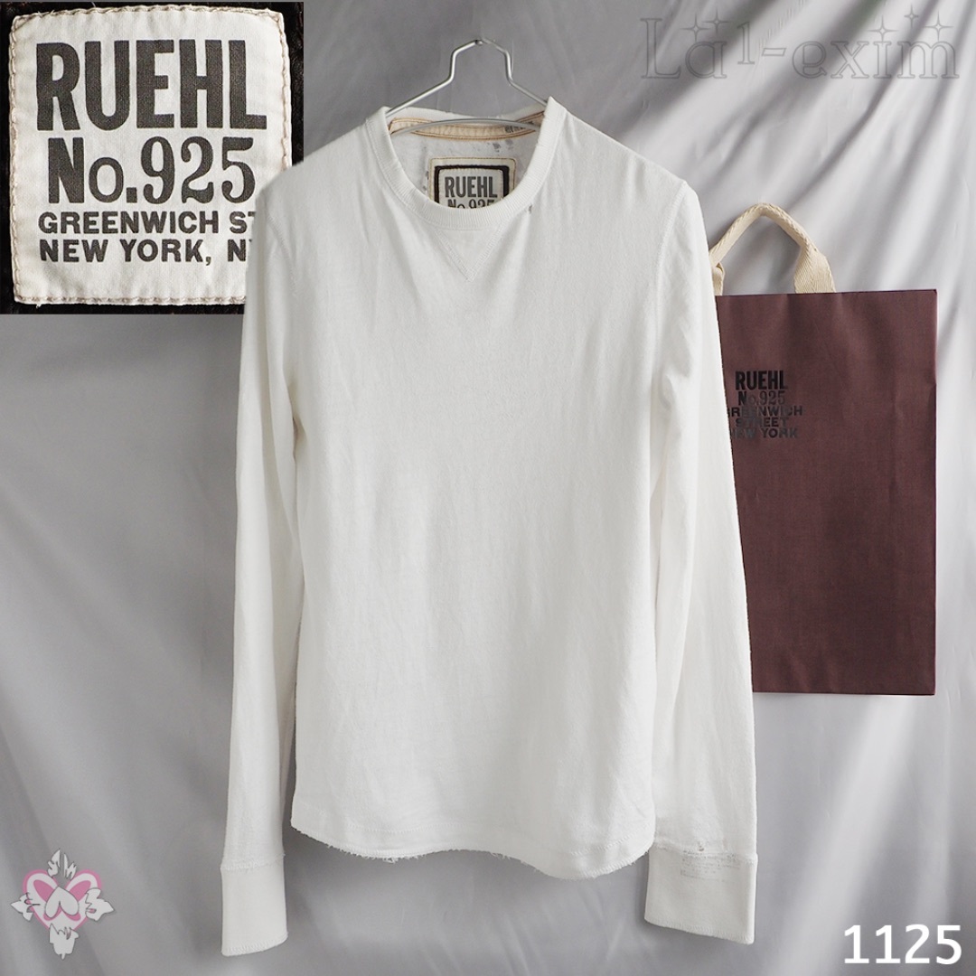 廃盤RUEHL No.925 ダメージ加工 長袖カットソー ルール アバクロ