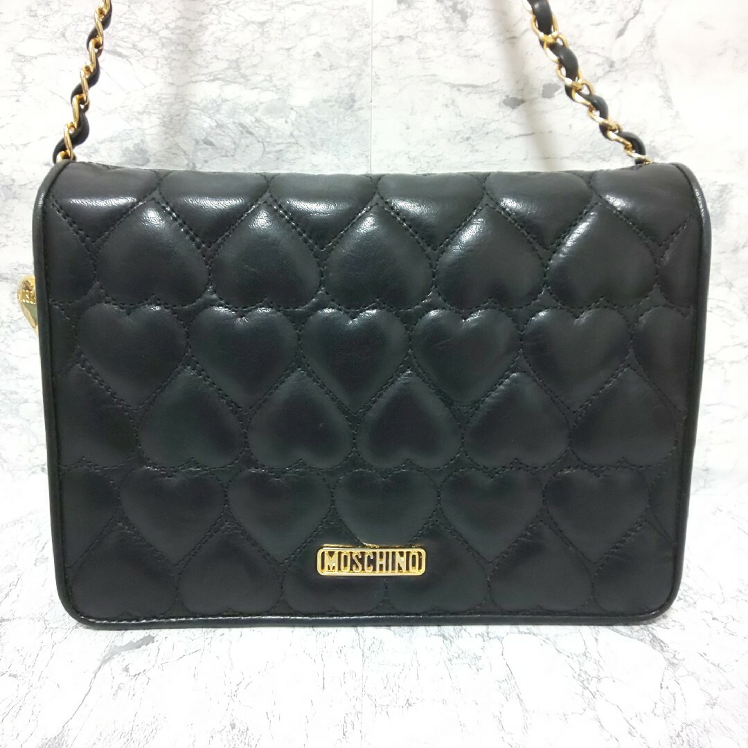 MOSCHINO - 【美品】MOSCHINO ヴィンテージ チェーンフラップ