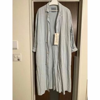 chez vidalenc  リネンコート　新品未使用(ロングコート)