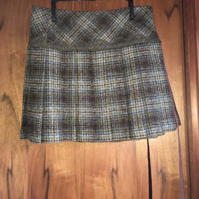 MICHEL KLEIN(ミッシェルクラン)の新品未使用   ミッシェルクライン  巻きスカート レディースのスカート(ミニスカート)の商品写真