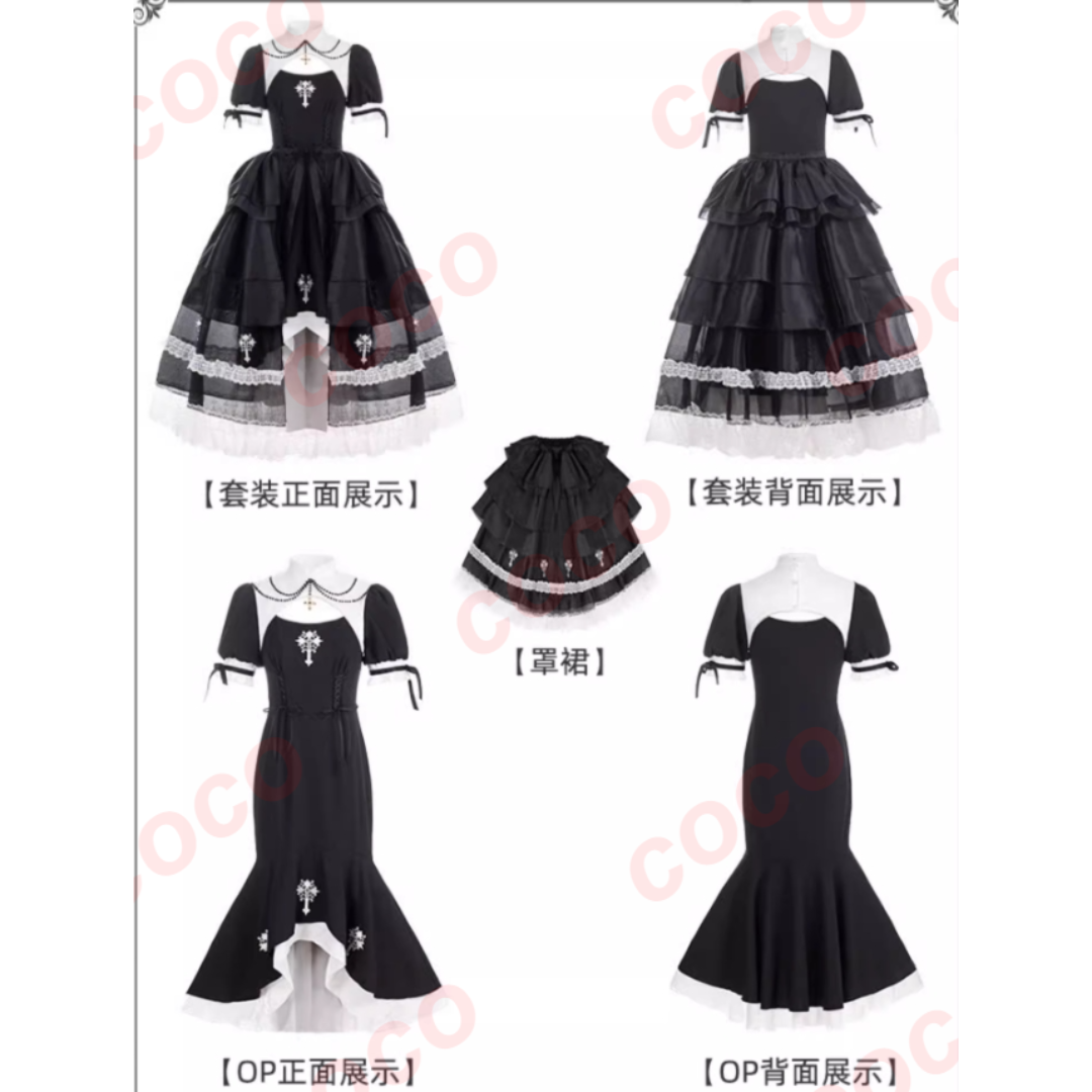 オリジナルシスター風マーメイドクラシカルロリータワンピース2 オリジナルシスター風マーメイドクラシカルロリータワンピース2