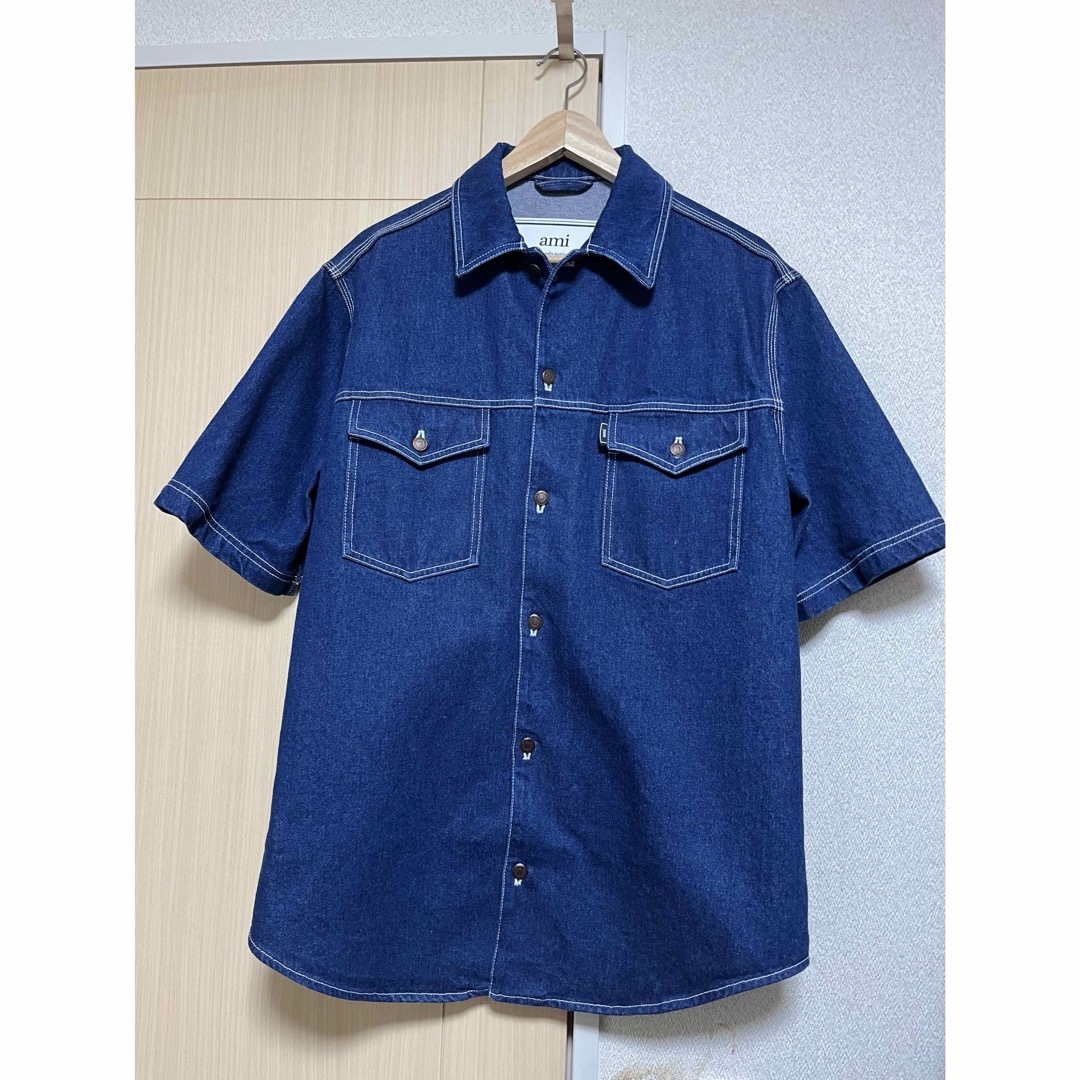 AMI alexandre mattiussi☆デニム シャツ ジャケット シャツ AMI alexandre mattiussi☆デニム シャツ ジャケット シャツ