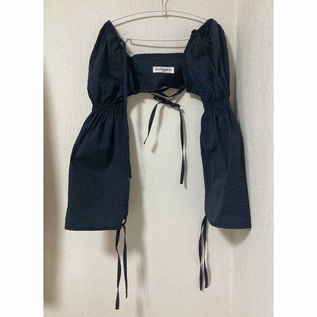 kishidamiki キシダミキshirring sleeve 付け袖 kishidamiki キシダミキshirring sleeve 付け袖