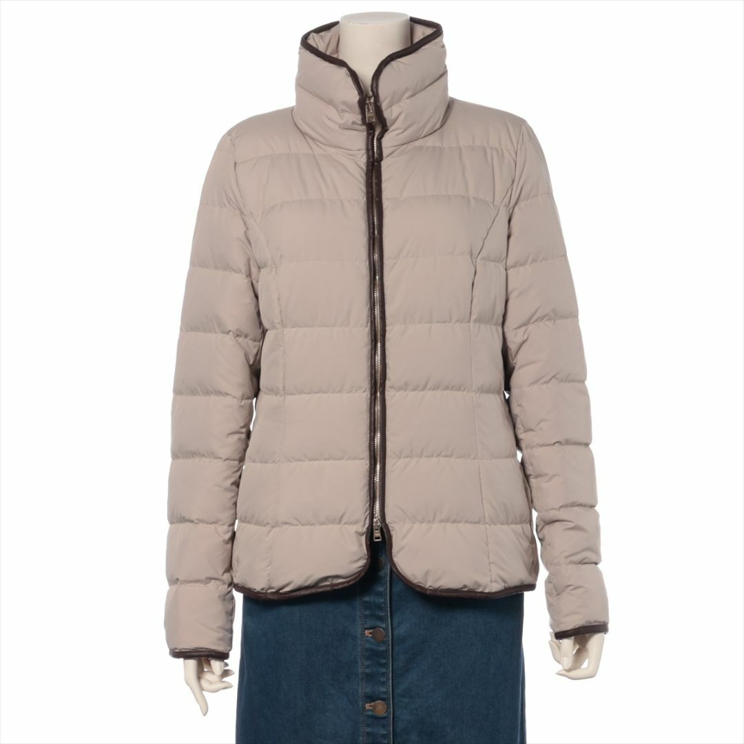 HERNO - 美品 HERNO ヘルノ ダウンジャケット サイズ 44 レディース ベージュ