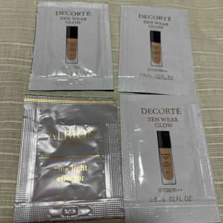 コスメデコルテ(COSME DECORTE)のコスメデコルテ　ゼンウェアグロウ　ファンデーション　化粧下地　サンプル(ファンデーション)