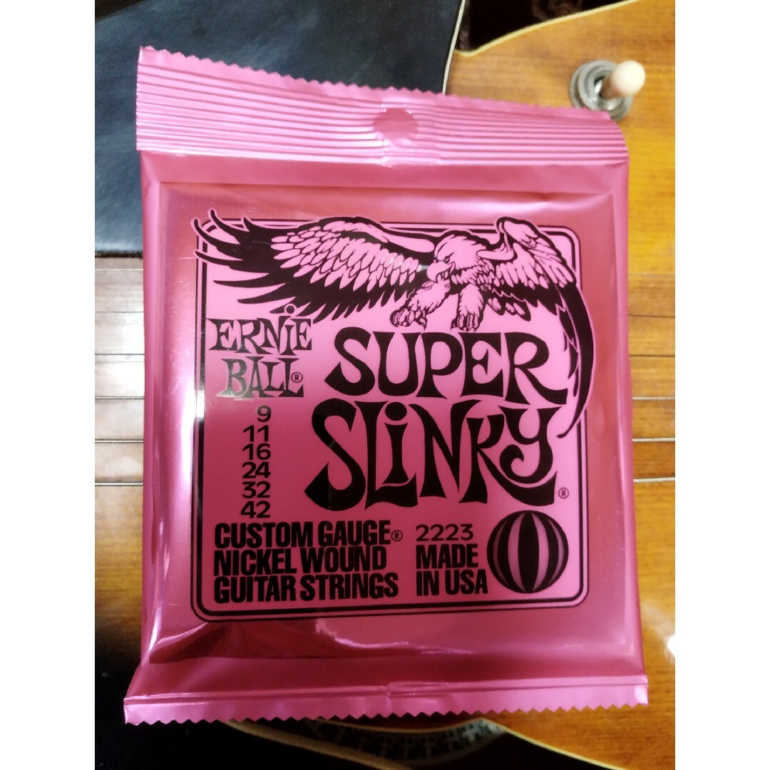 ERNIE BALL 2223/Super Slinky 楽器のギター(弦)の商品写真