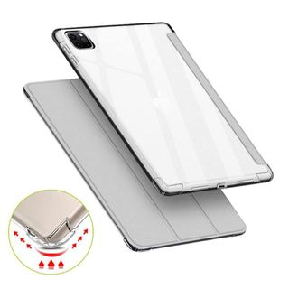 【iPad Pro 第5／第6世代】ケース　12.9インチ　グレー(その他)