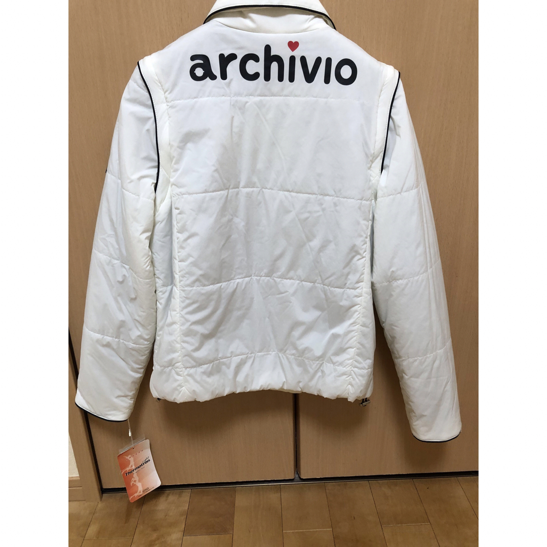 アルビチオ archivio ホワイト ダウン セットアップ 未使用品の アルビチオ archivio ホワイト ダウン セットアップ 未使用品の