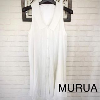 ムルーア(MURUA)の未使用  MURUA  ブラウス インナー ノースリーズ(シャツ/ブラウス(半袖/袖なし))