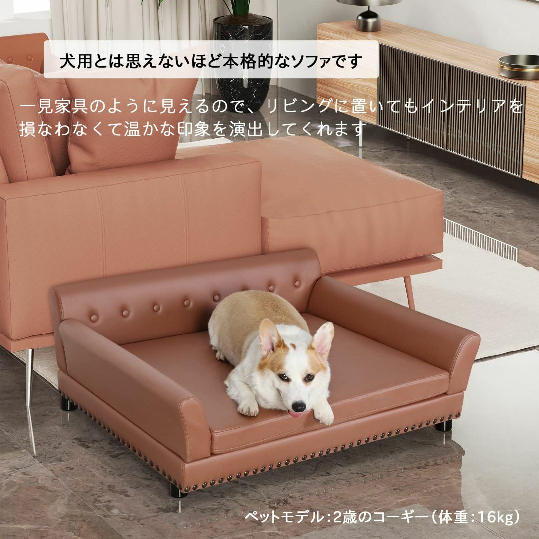 在庫処分】BingoPaw 犬用ソファベッド 脚付き ペットベッド 中型 在庫処分】BingoPaw 犬用ソファベッド 脚付き ペットベッド 中型
