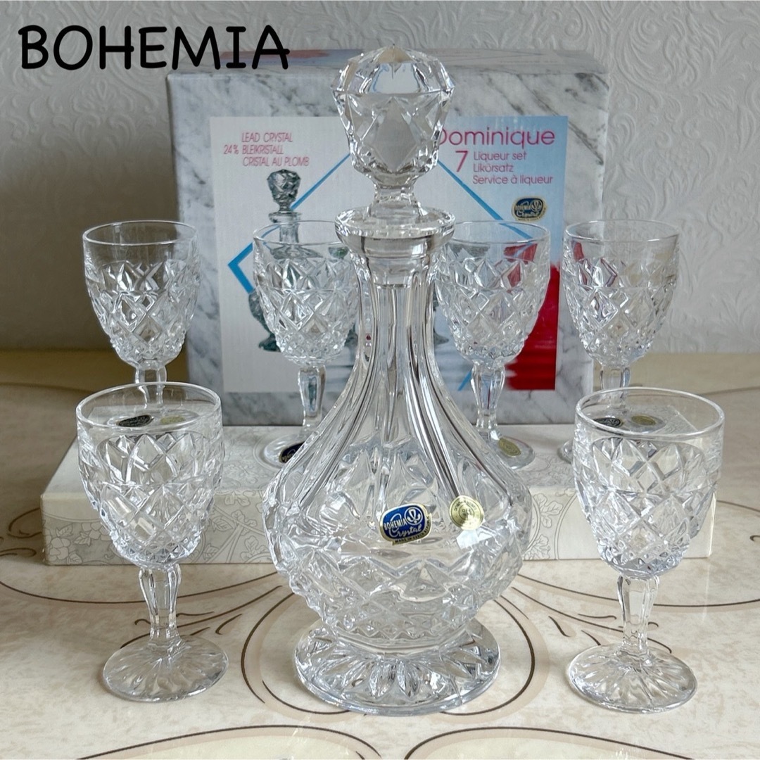BOHEMIA Cristal - ボヘミアクリスタル デキャンタ リキュール BOHEMIA Cristal - ボヘミアクリスタル デキャンタ リキュール