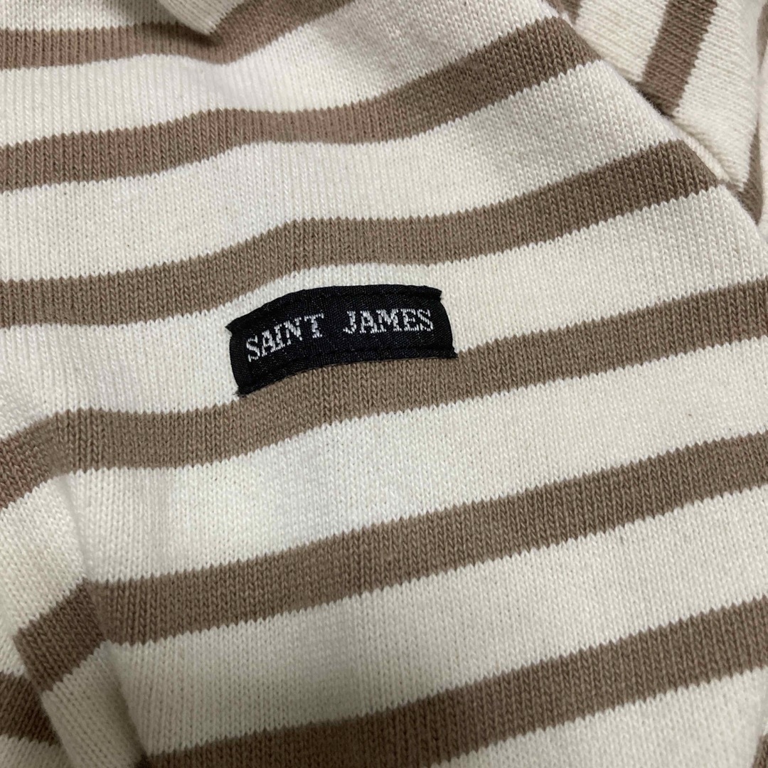 SAINT JAMES - セントジェームス バスクシャツ 5 茶 ブラウン SAINT JAMES - セントジェームス バスクシャツ 5 茶 ブラウン