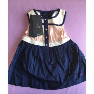 トミーヒルフィガー(TOMMY HILFIGER)の再値下げ【新品】TOMMY HILFIGER ワンピース 12M(ワンピース)