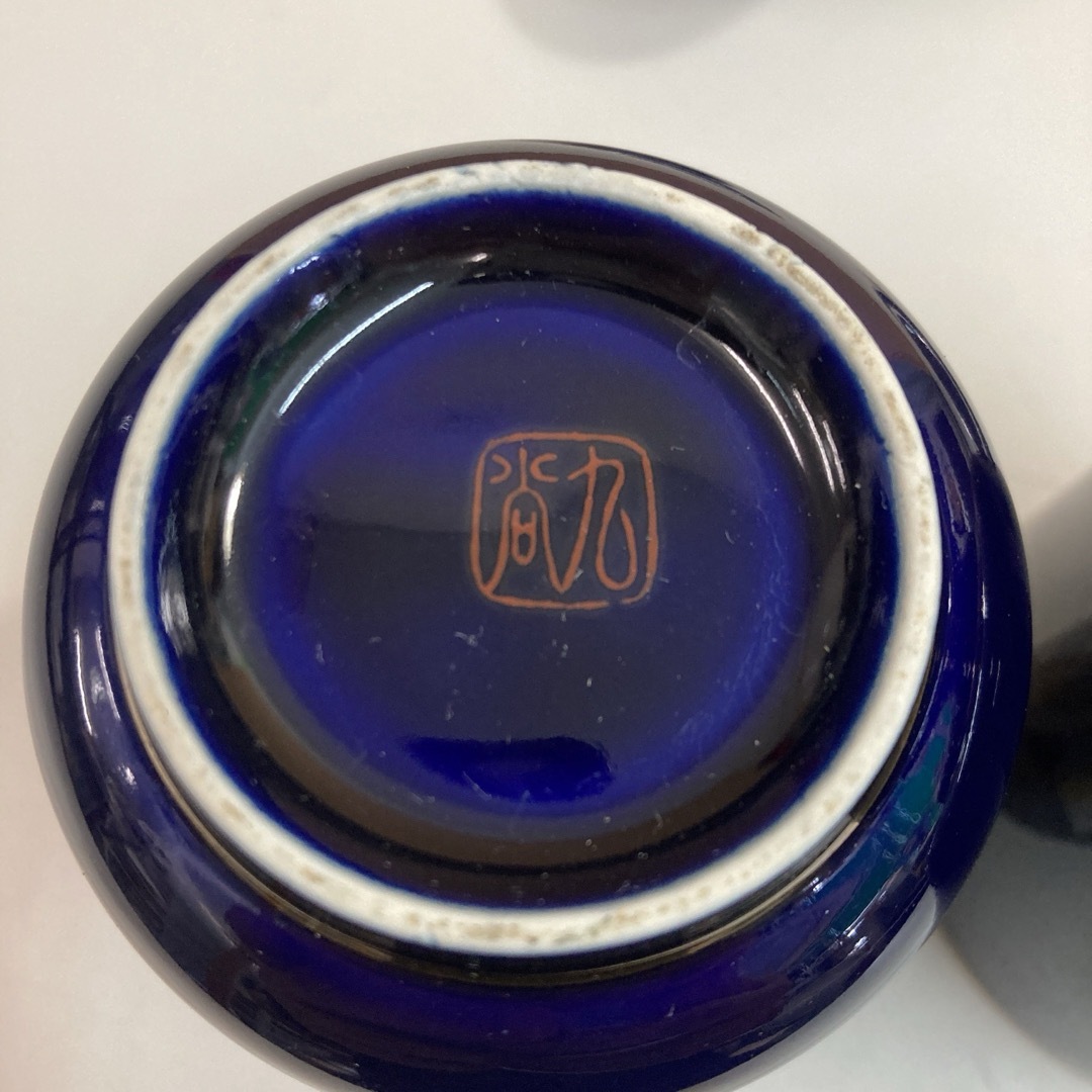 九谷青窯 - 使用 九谷焼 夫婦湯呑み茶碗 蓋付き 湯呑みの通販 by 九谷青窯 - 使用 九谷焼 夫婦湯呑み茶碗 蓋付き 湯呑みの通販 by