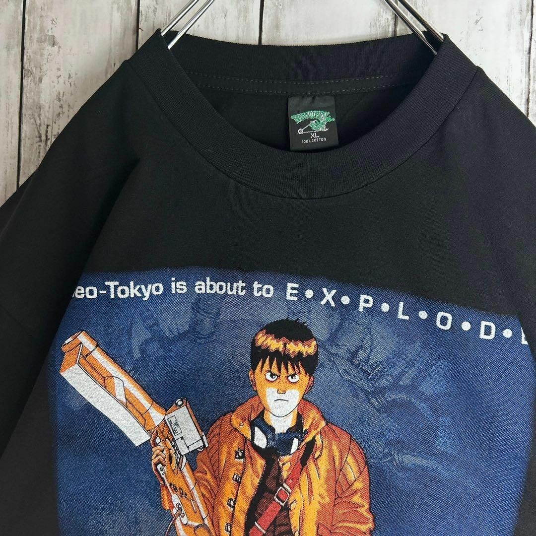 アニメtシャツ【AKIRA】USA製 アキラ XL 両面プリント 古着 金田 アニメtシャツ【AKIRA】USA製 アキラ XL 両面プリント 古着 金田