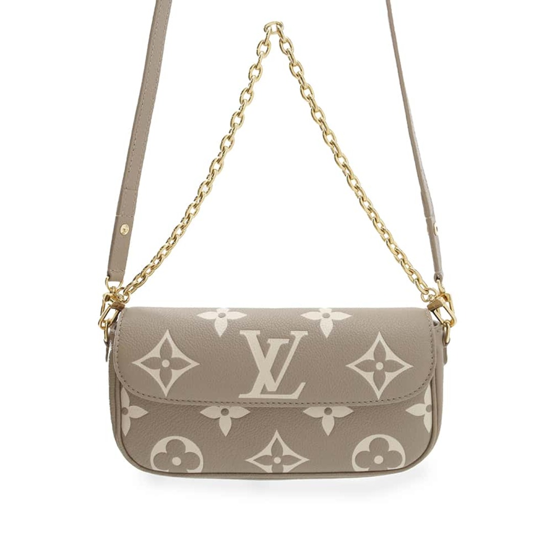LOUIS VUITTON - ★ルイヴィトン 長財布 モノグラム・アンプラント ウォレット オン チェーン・アイビー M82211 ショルダーバッグ