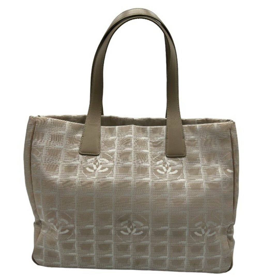 CHANEL シャネル ニュートラベルライン トートバッグ ベージュ CHANEL シャネル ニュートラベルライン トートバッグ ベージュ