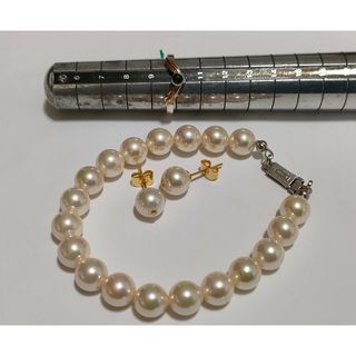 シルバーと10Kのリング＆ピアス＆ブレス(リング(指輪))
