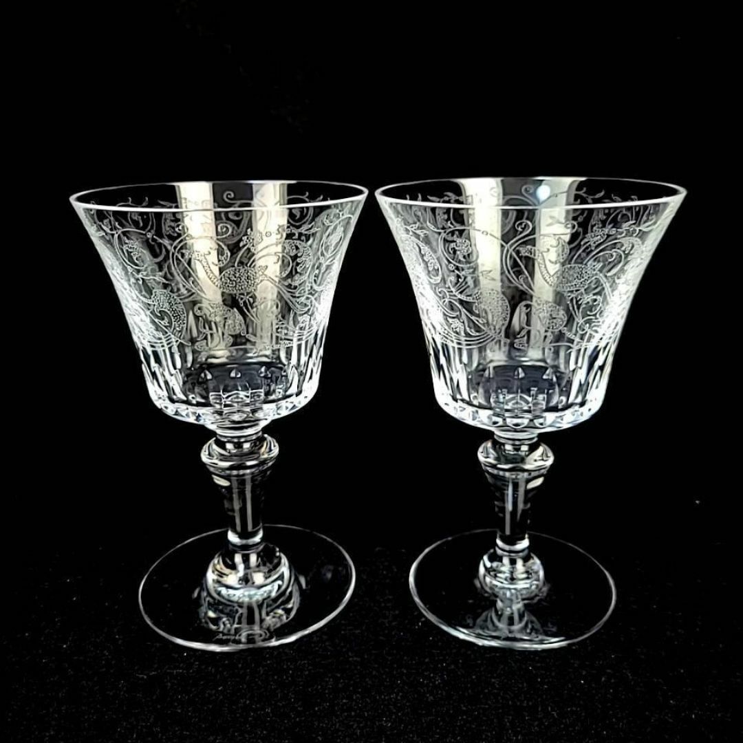 ∞良品∞ バカラ パルメ ワイングラス 2客 ∞良品∞ バカラ パルメ ワイングラス 2客