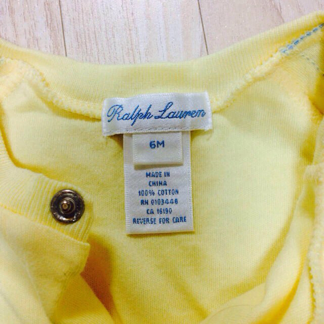 Ralph Lauren(ラルフローレン)の美品 ラルフローレンベビー カバーオール キッズ/ベビー/マタニティのベビー服(~85cm)(カバーオール)の商品写真