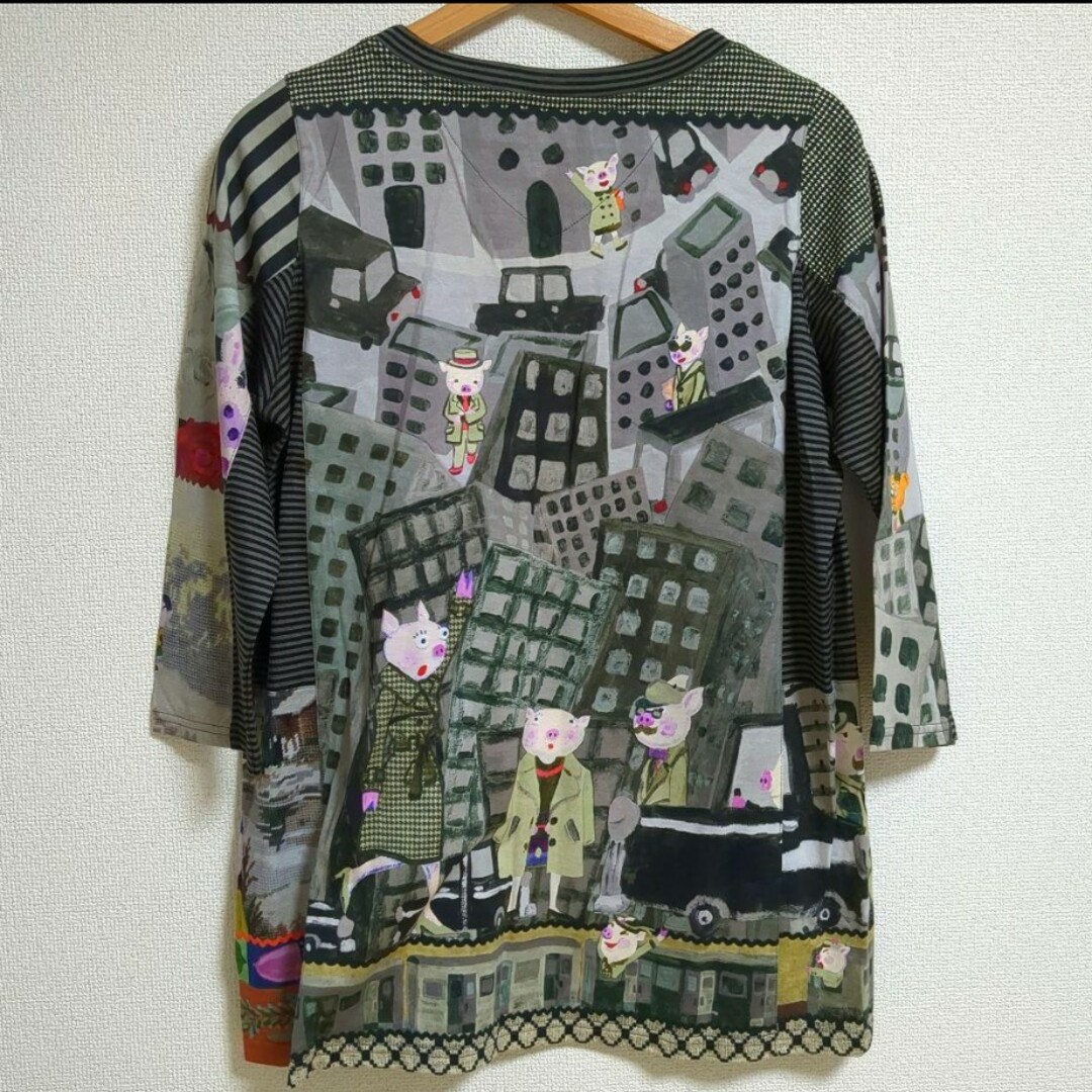 ALBEROBELLO - 【美品未使用】olleborebla オレボレブラ 七分袖 ALBEROBELLO - 【美品未使用】olleborebla オレボレブラ 七分袖