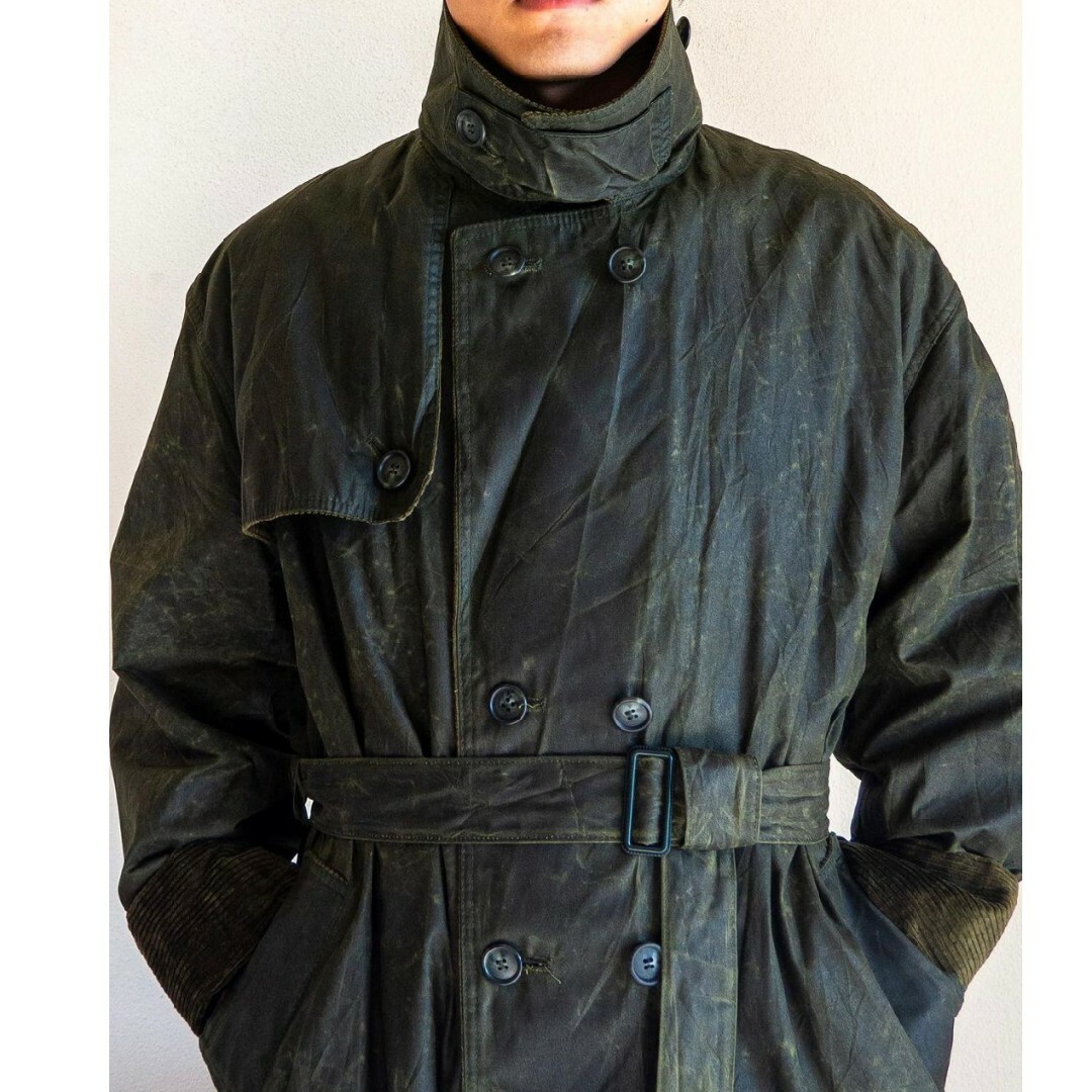 Barbour - Barbour トレンチコート デッドストック 90s セージの Barbour - Barbour トレンチコート デッドストック 90s セージの
