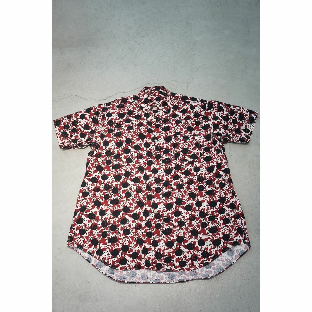 Y's - 希少96AW Y's for men ワイズ シャツ フラワー 90s810O Y's - 希少96AW Y's for men ワイズ シャツ フラワー 90s810O