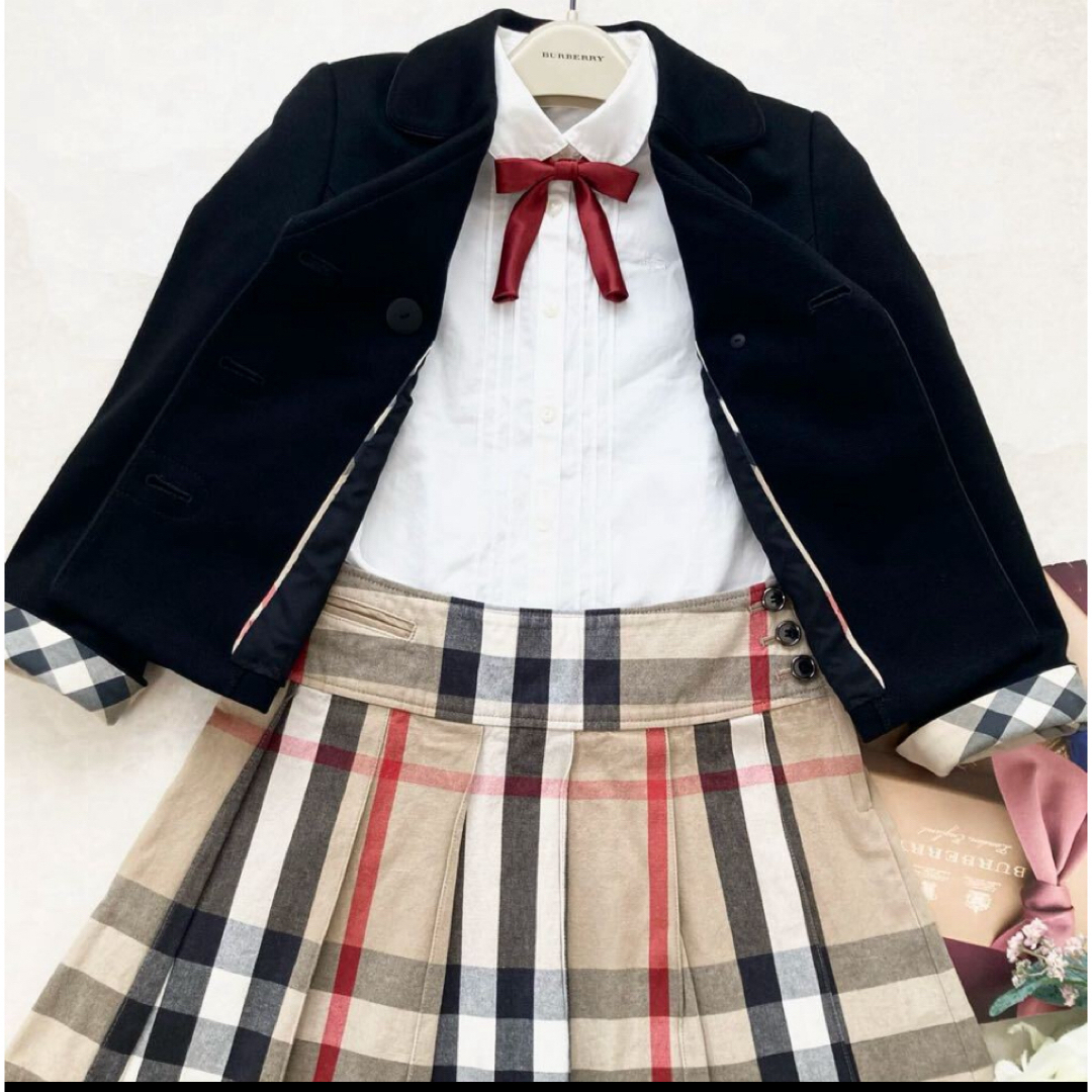 バーバリーロンドン フォーマルスーツ 卒業式卒服4点セット160 バーバリーロンドン フォーマルスーツ 卒業式卒服4点セット160