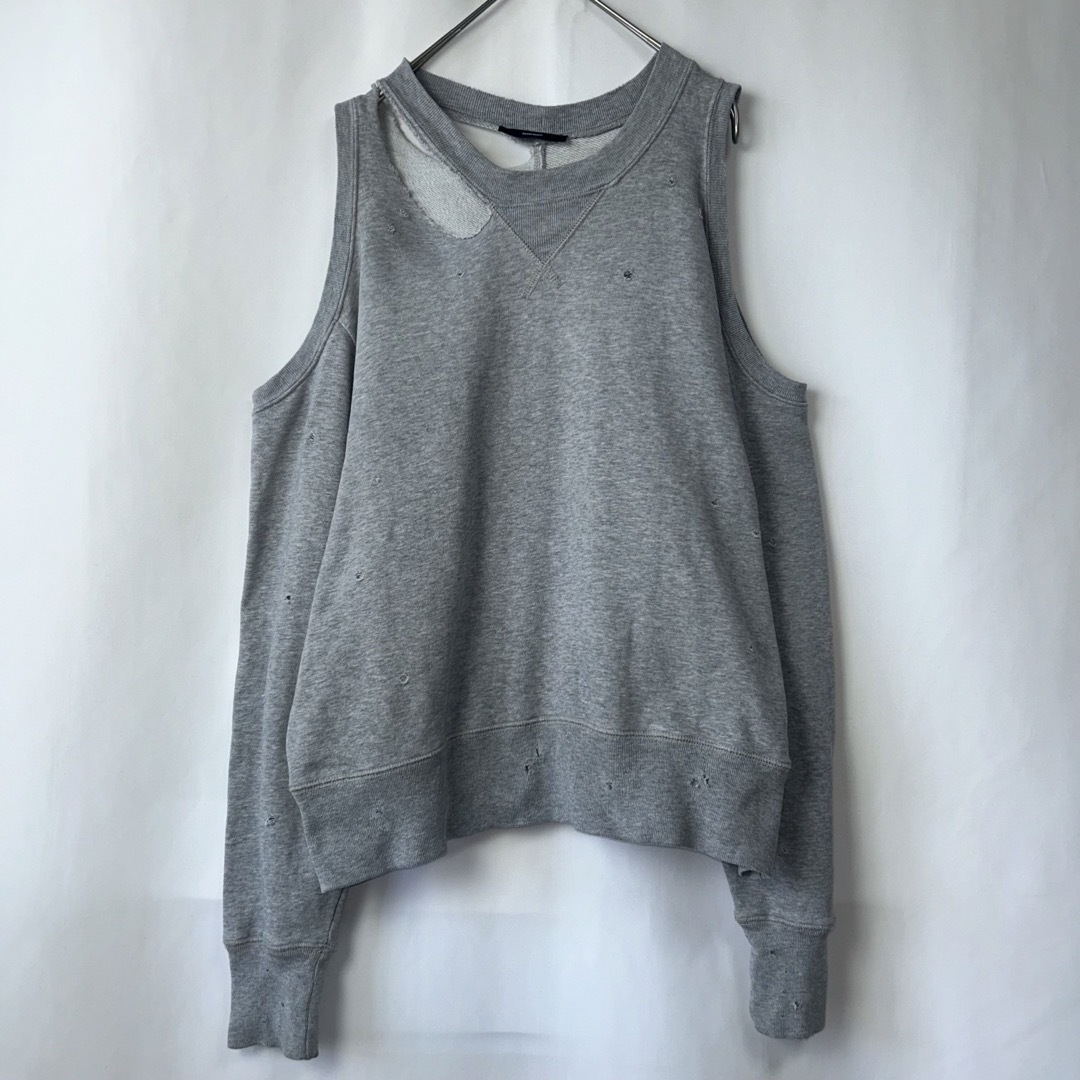 DIESEL - DIESEL ボロ加工 ヴィンテージ加工 スウェット DIESEL - DIESEL ボロ加工 ヴィンテージ加工 スウェット