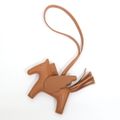 【HERMES】エルメス ロデオ バッグチャーム ペガサス ブラウン系 W刻印 /md16719kt