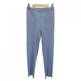 PLEATS PLEASE ISSEY MIYAKE(パンツ ・ ブルー・ネイビー/青色 PLEATS PLEASE ISSEY MIYAKE(パンツ ・ ブルー・ネイビー/青色