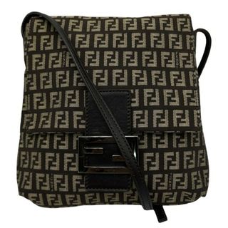 フェンディ(FENDI)のFENDI フェンディ ズッキーノ カムセポシェット ショルダーバッグ 斜め掛け 小さめ 総柄 中古 W４(ショルダーバッグ)
