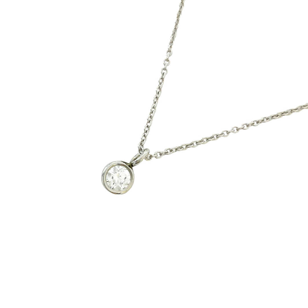 ティファニー TIFFANY&CO バイザヤード ネックレス Pt950 ティファニー TIFFANY&CO バイザヤード ネックレス Pt950